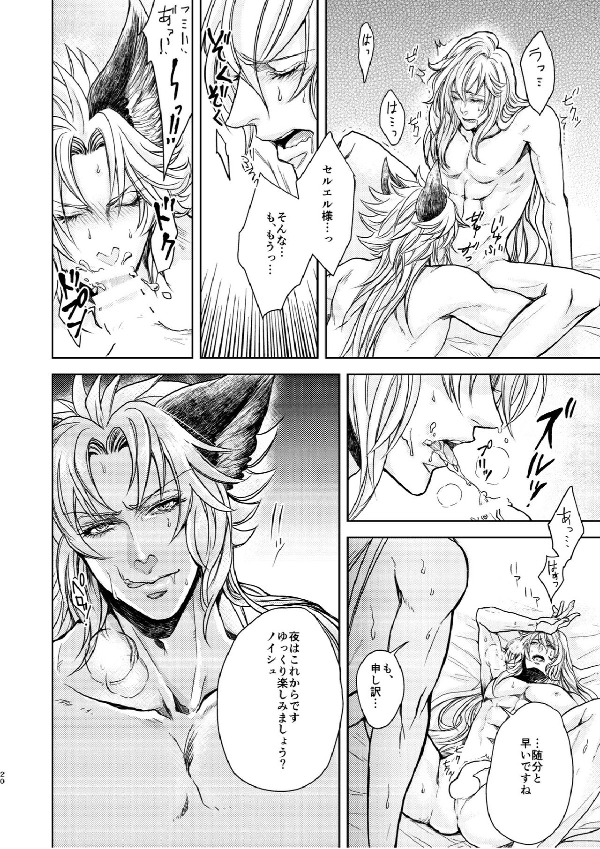 琥珀に映る藍玉 セルエル×ノイシュ再録 44ページ