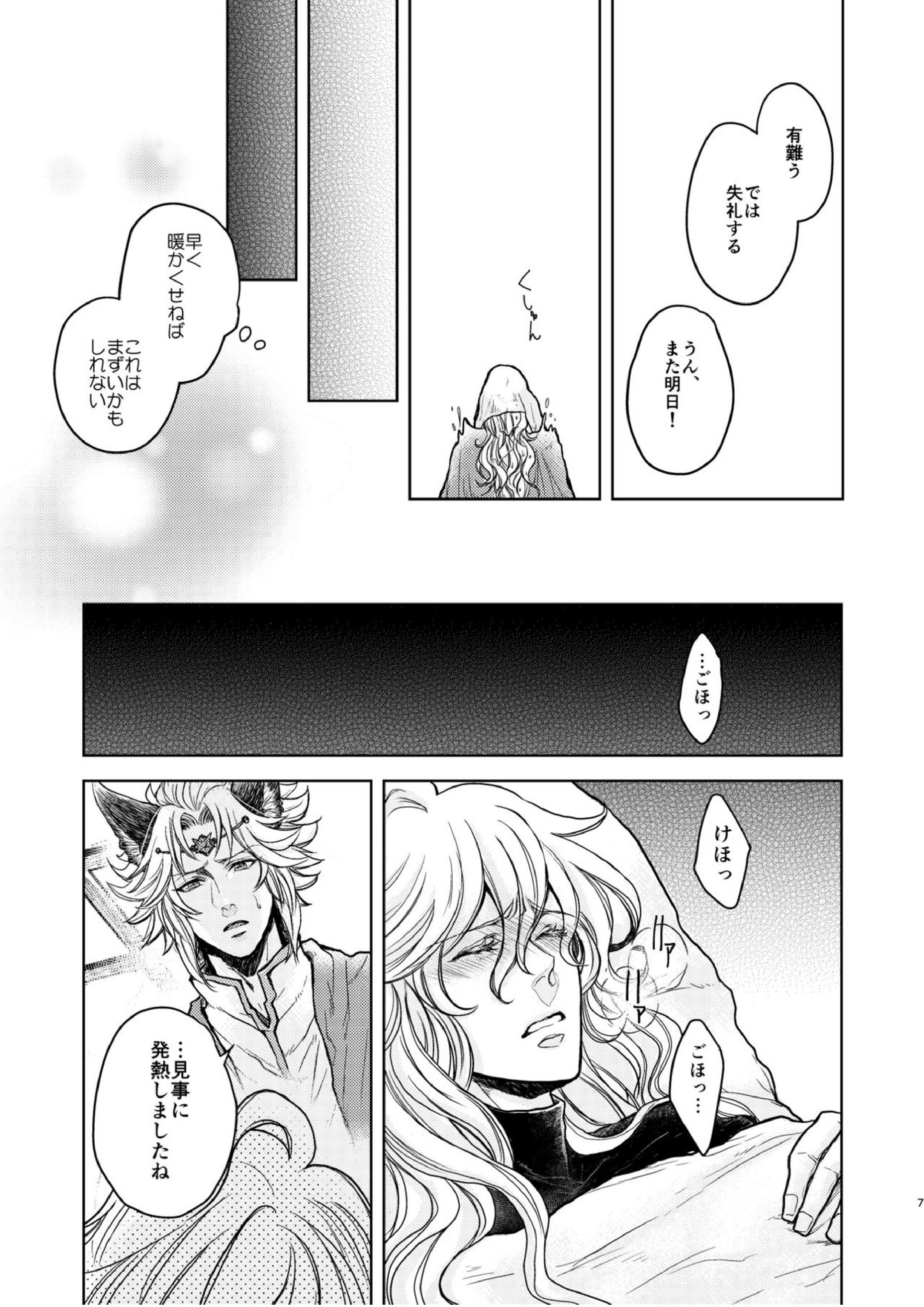 琥珀に映る藍玉 セルエル×ノイシュ再録 55ページ