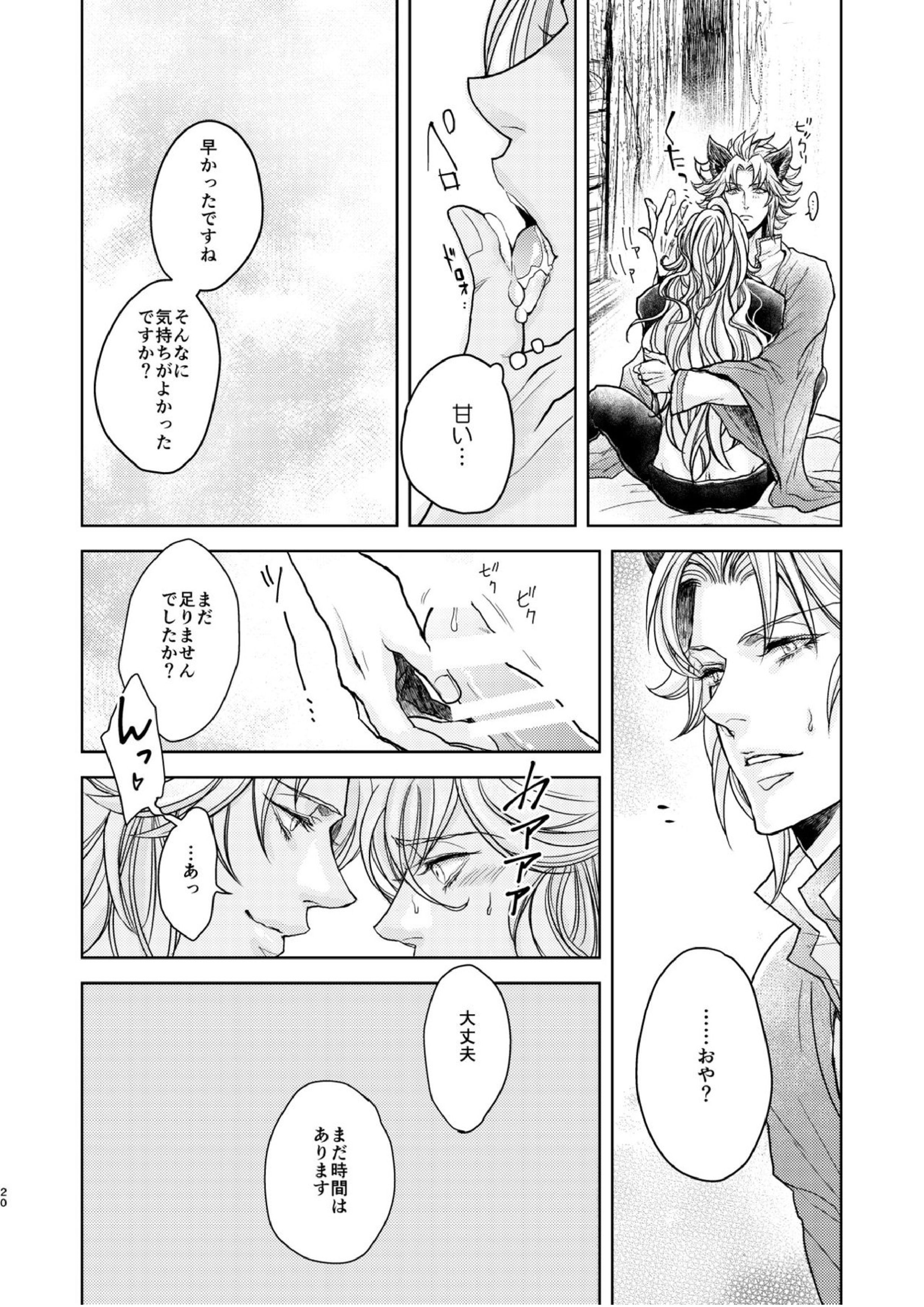 琥珀に映る藍玉 セルエル×ノイシュ再録 68ページ