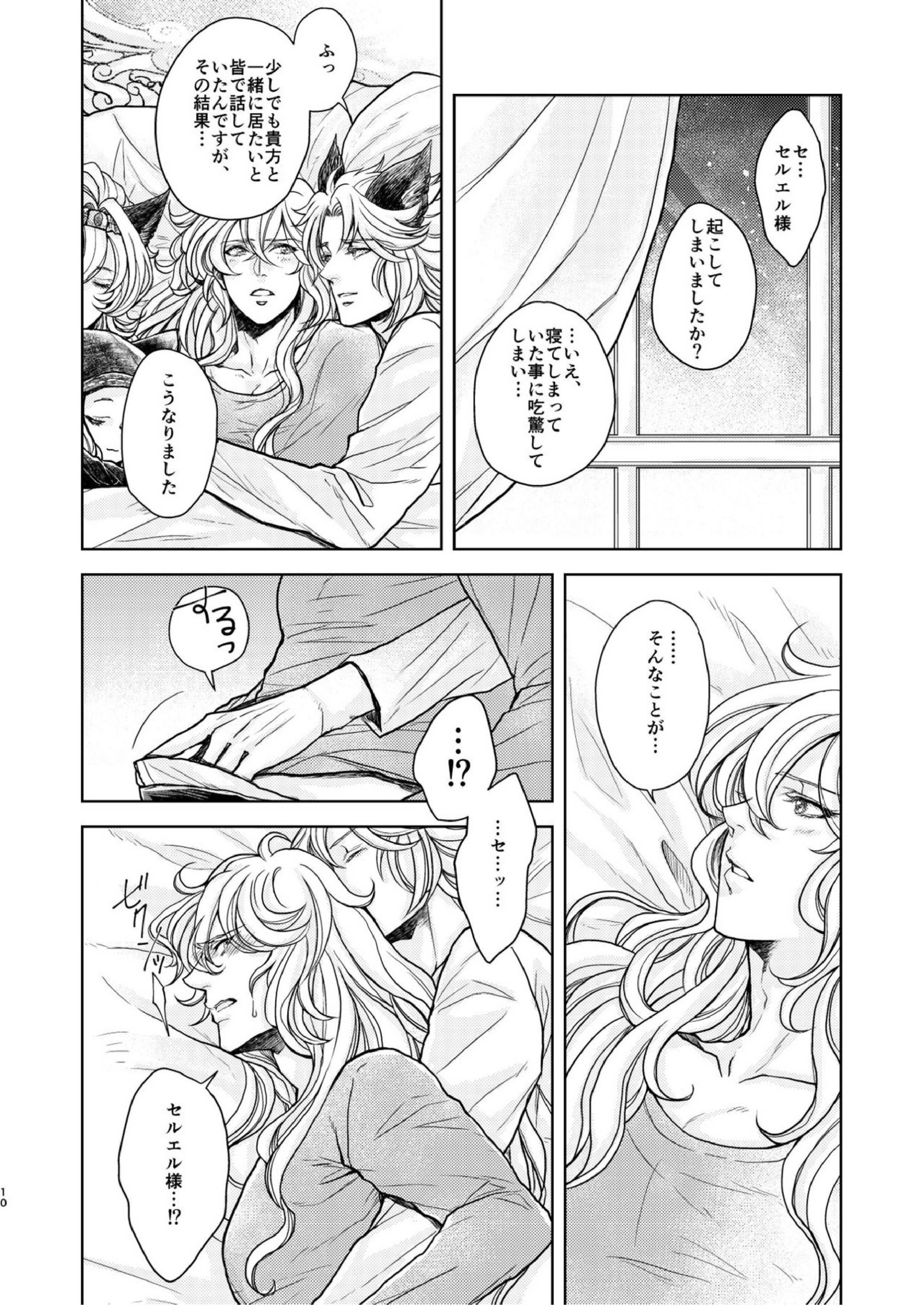 琥珀に映る藍玉 セルエル×ノイシュ再録 88ページ