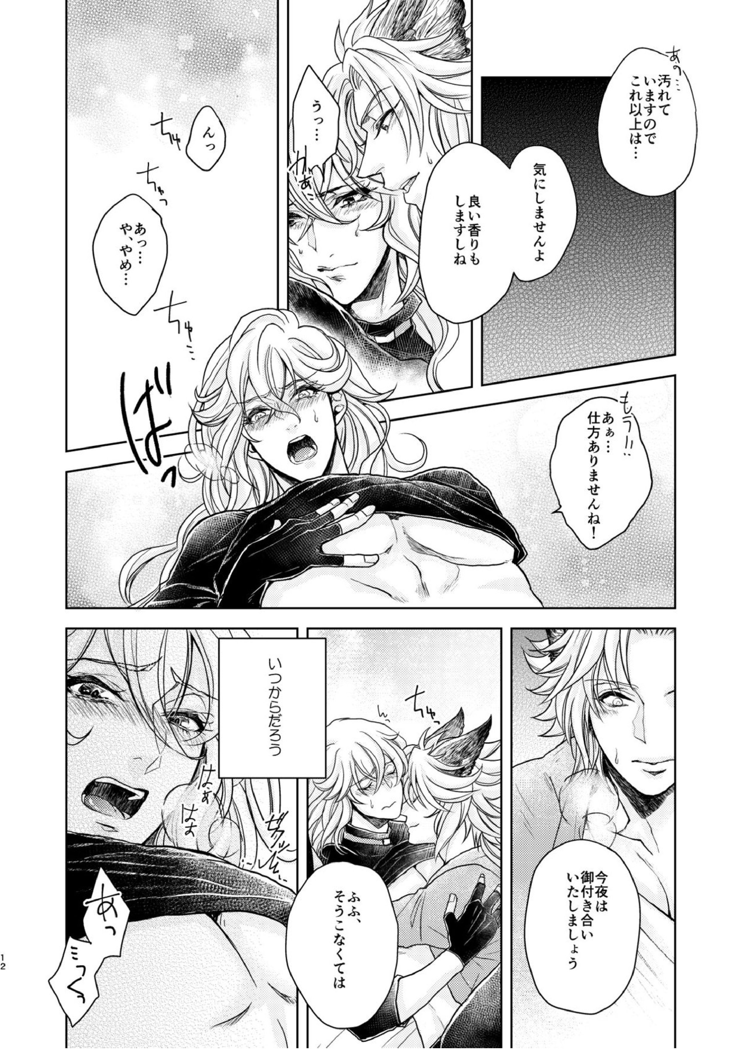琥珀に映る藍玉 セルエル×ノイシュ再録 116ページ