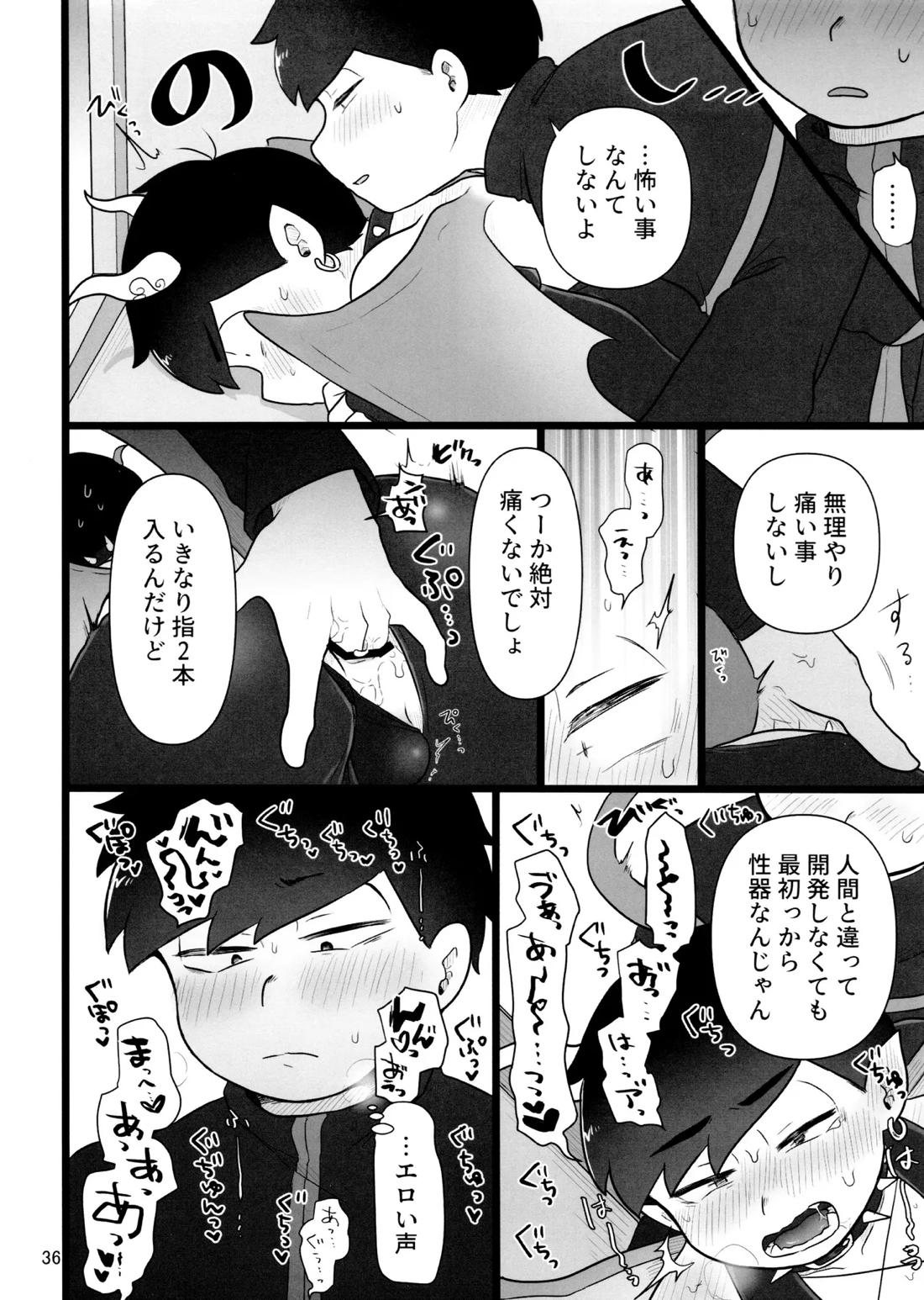 これで淫魔じゃない！は無理がある。 35ページ
