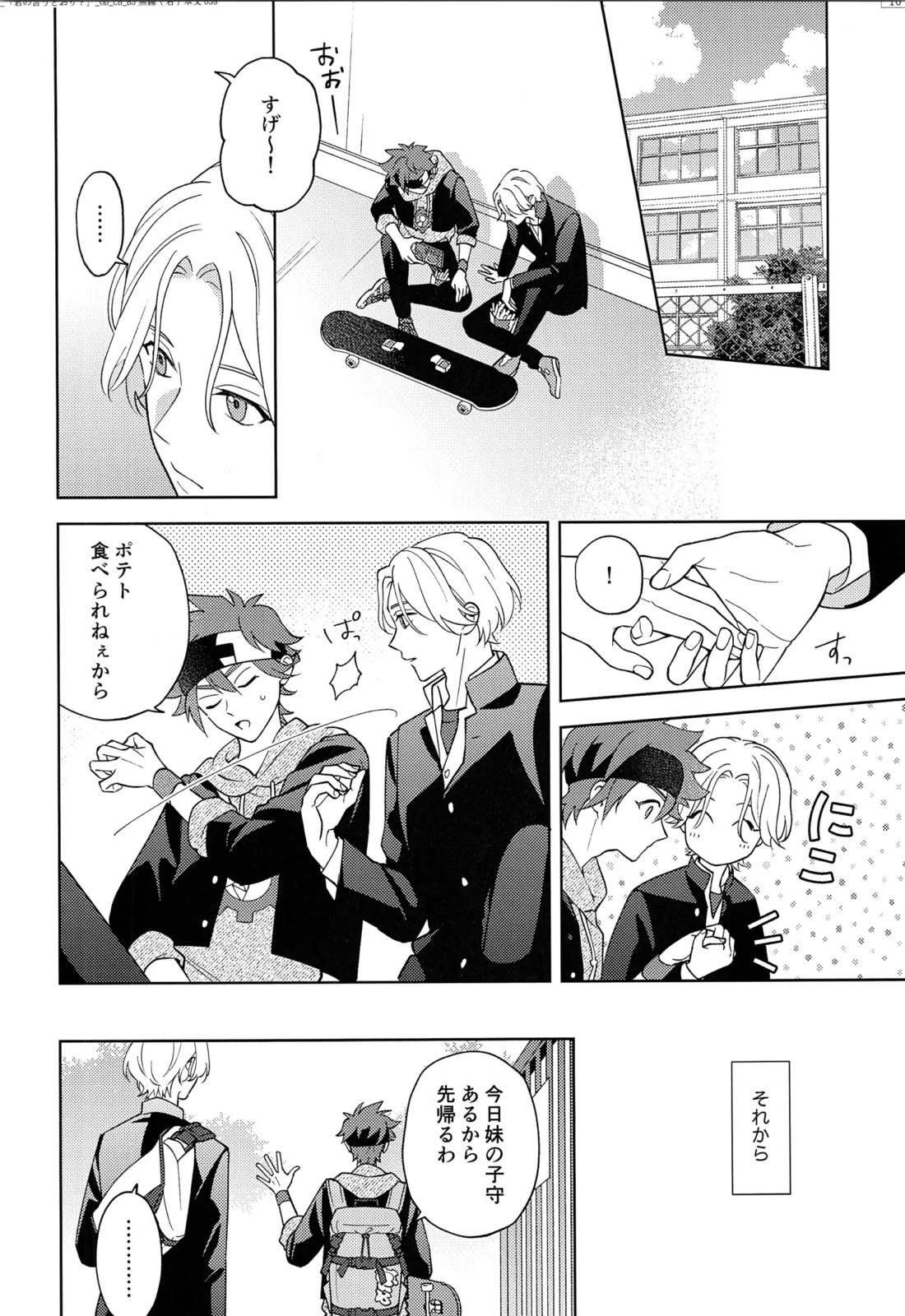 君の言うとおり？ 9ページ