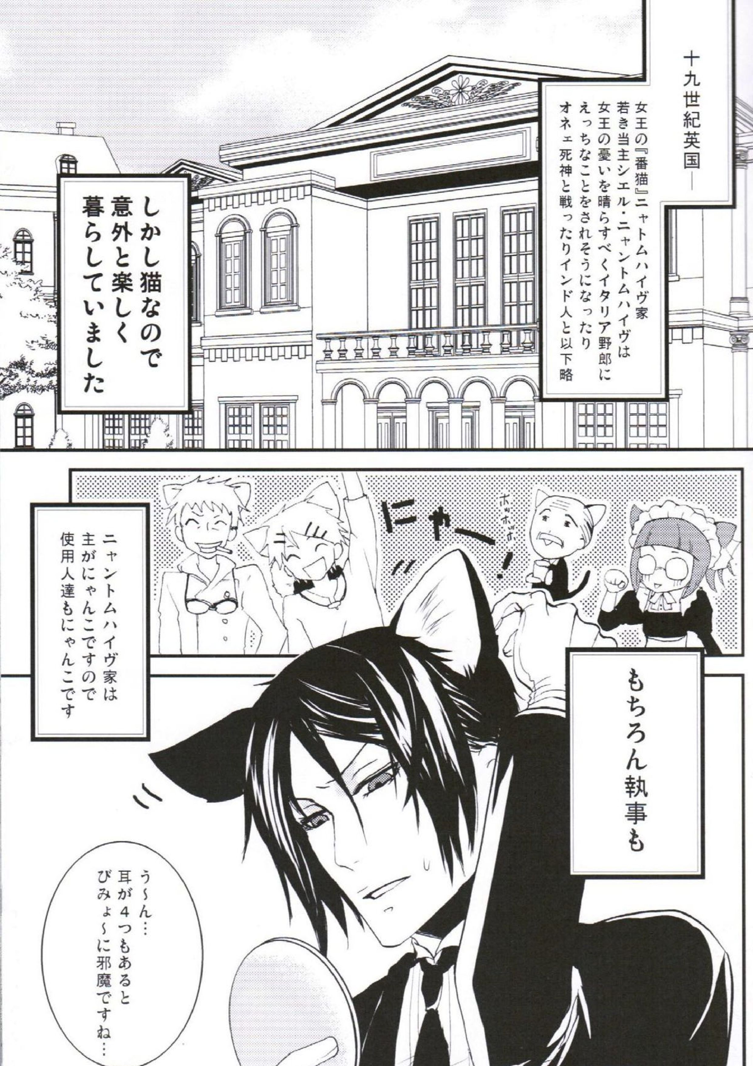 あくまでにゃんこですから 4ページ