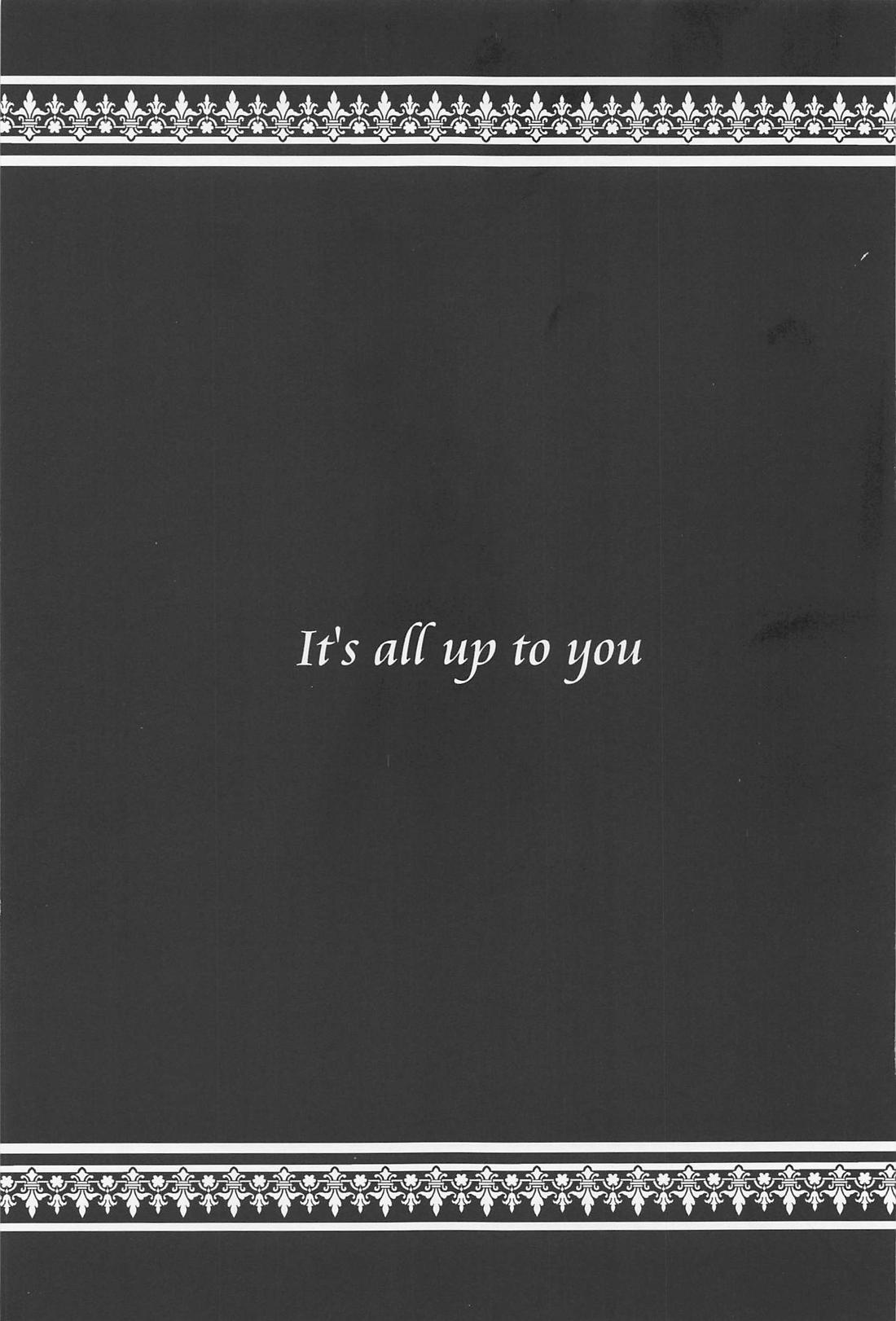 It’s all up to you 2ページ