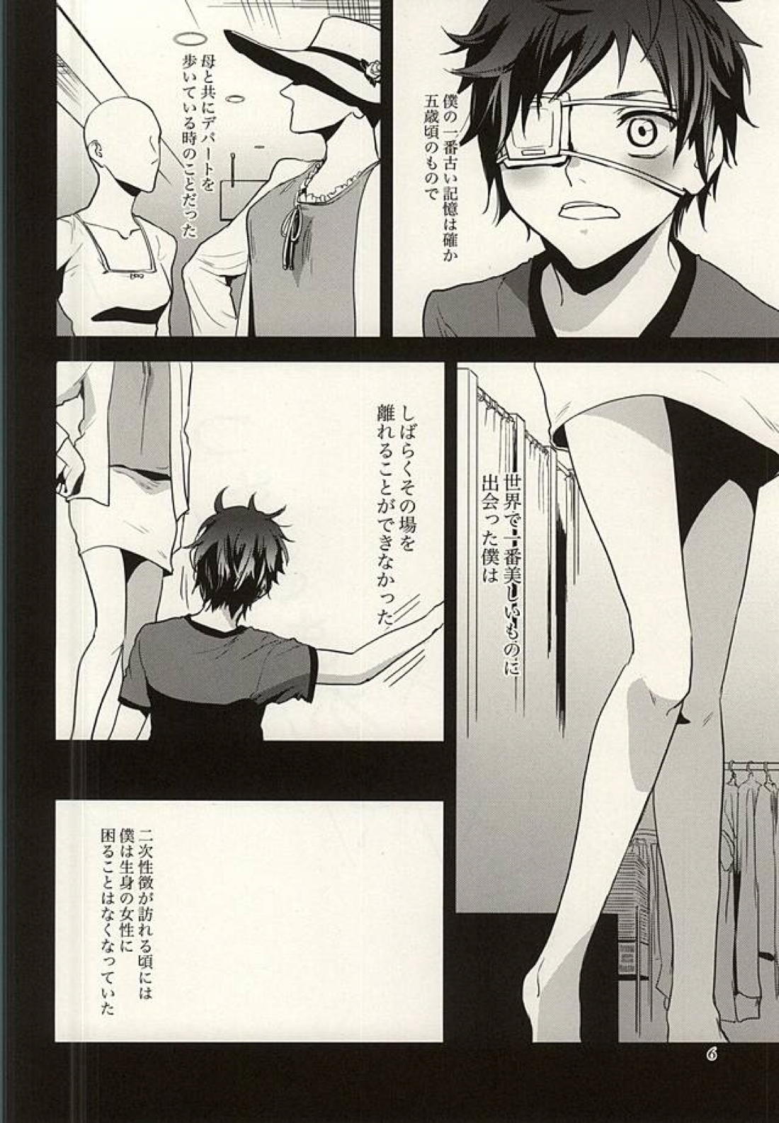 つまさきから、×××まで 4ページ