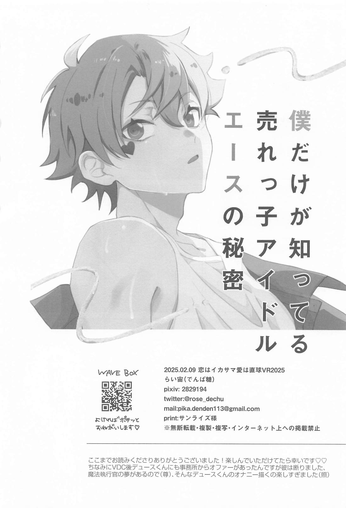 僕だけが知ってる売れっ子アイドルエースの秘密 29ページ