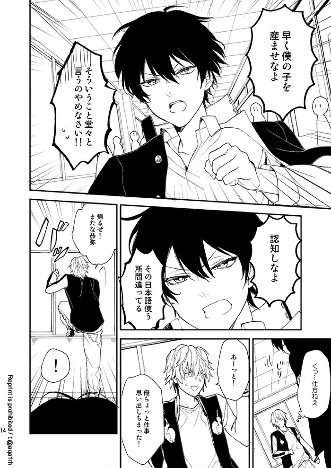 コウノトリは来ない 12ページ
