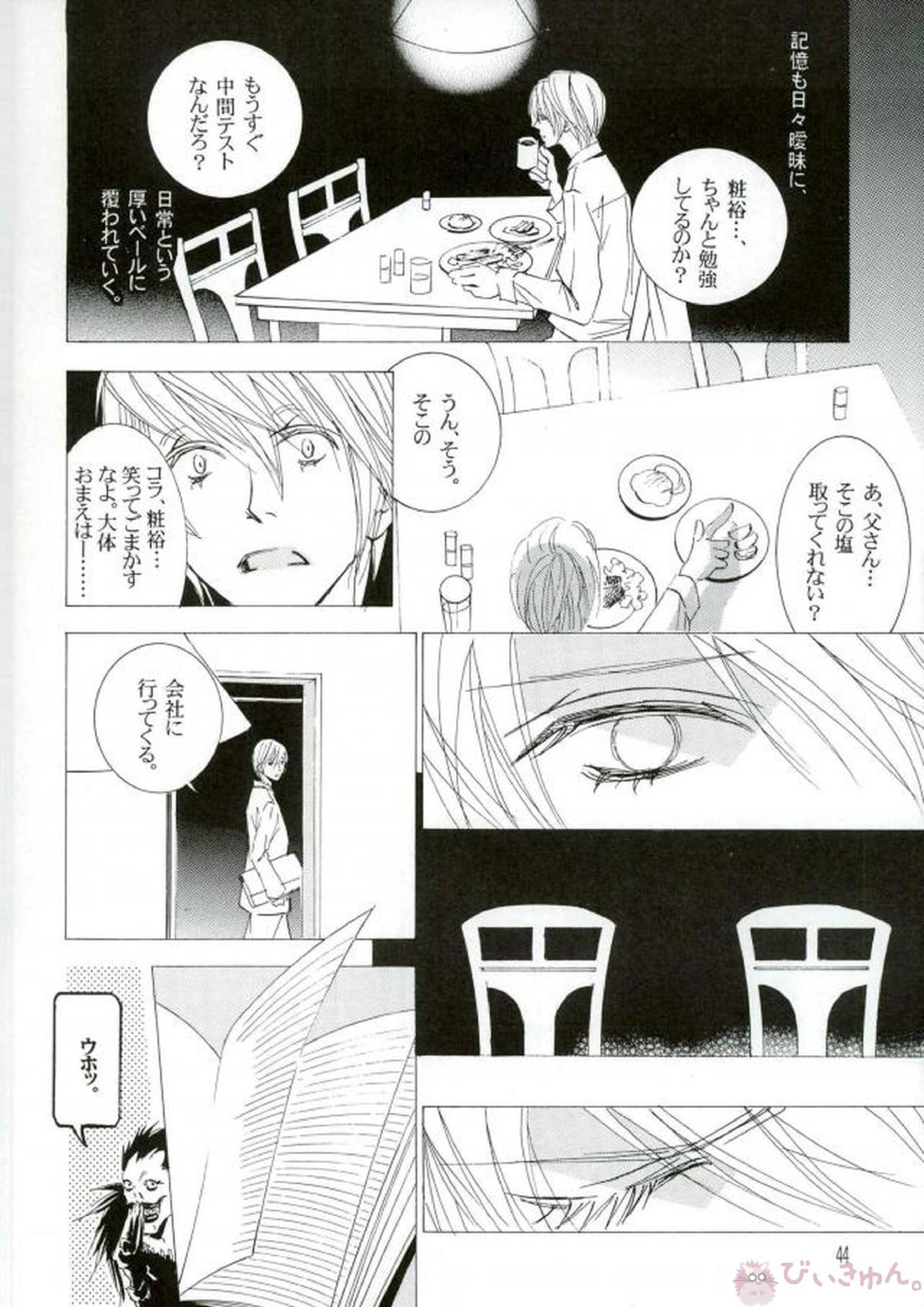 DISAPPEAR DETHNOTE fanbook 42ページ