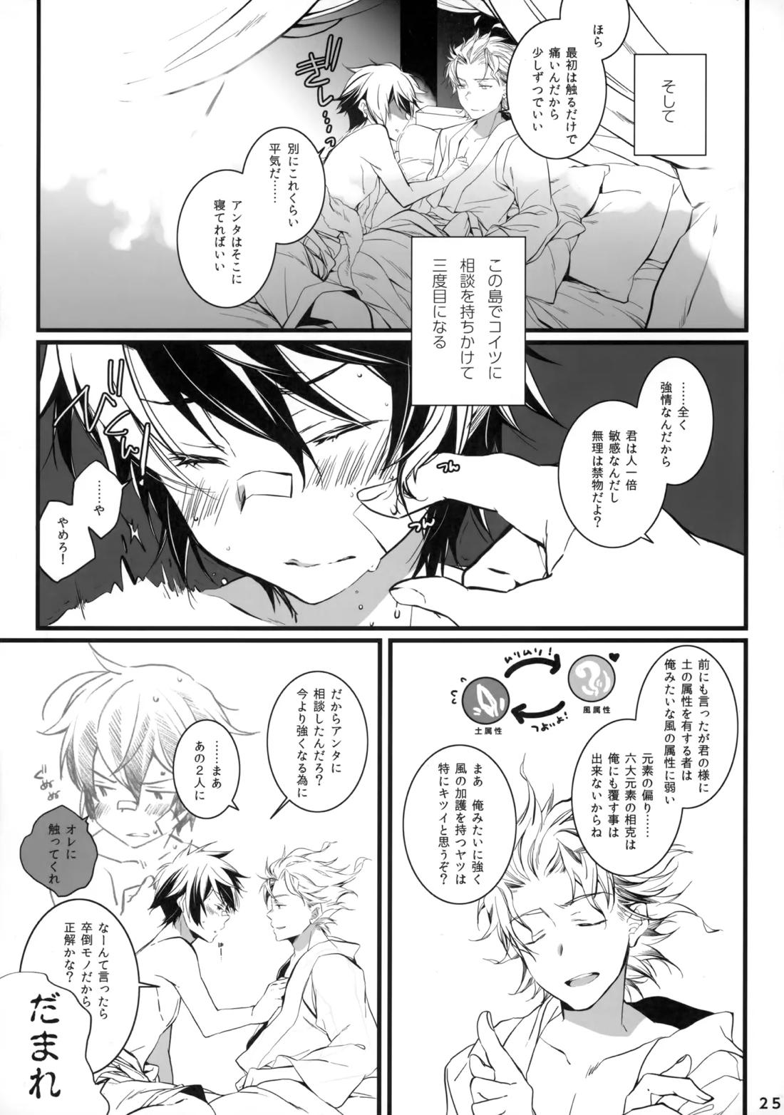 ひとなつの。おもいではぜんぶつめてすててしまえばいい。 25ページ