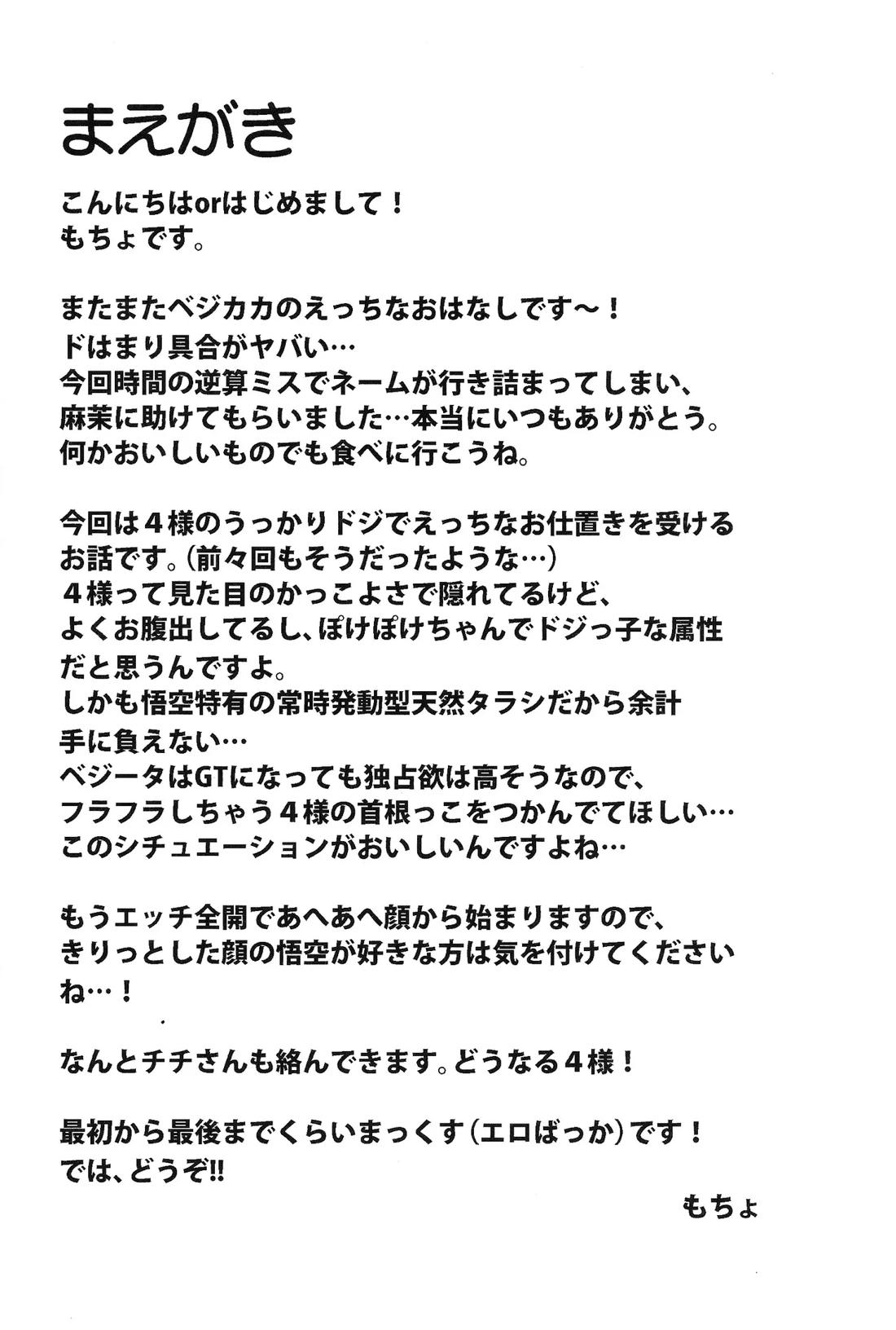 いいかげんしろカカロット!!! 3ページ