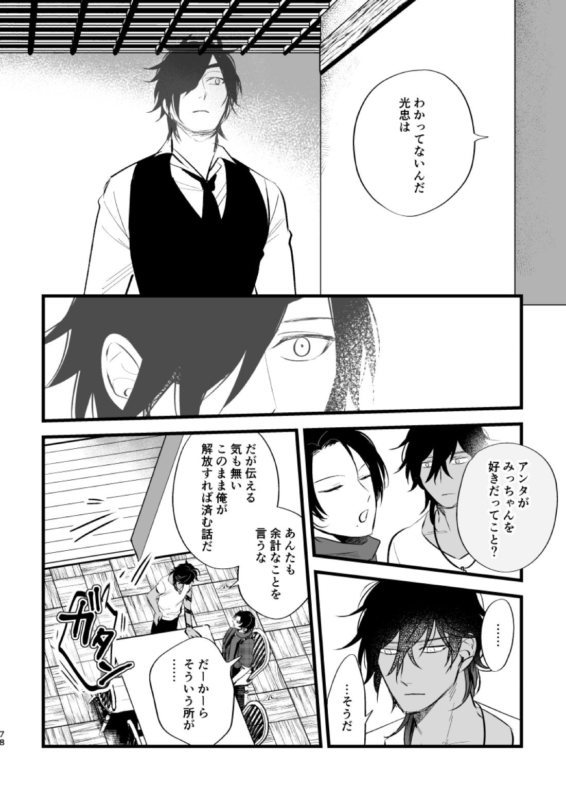 とうめい人間 76ページ