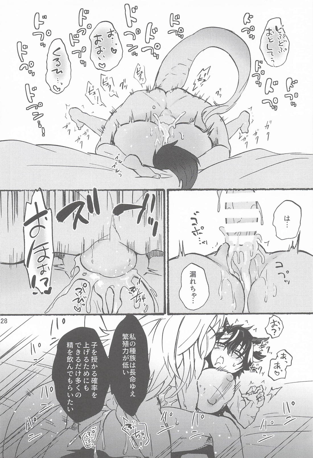 龍狼なヌリ♀の営み本 29ページ