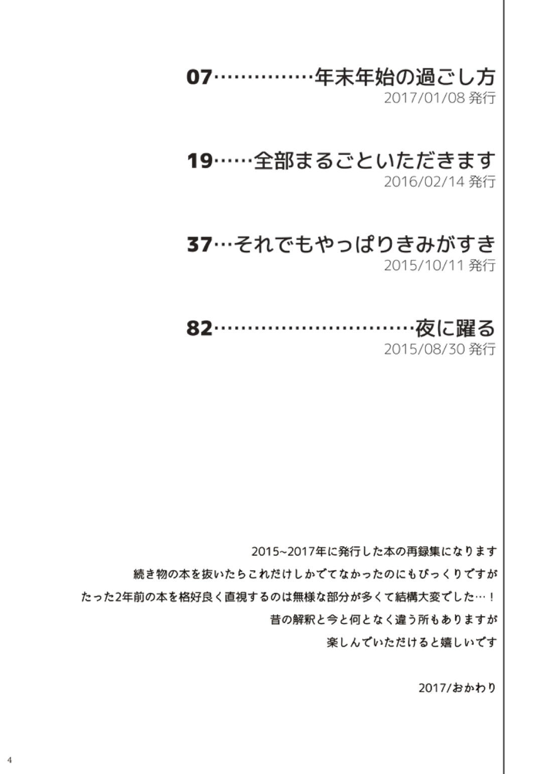 本丸活動記録集 3ページ