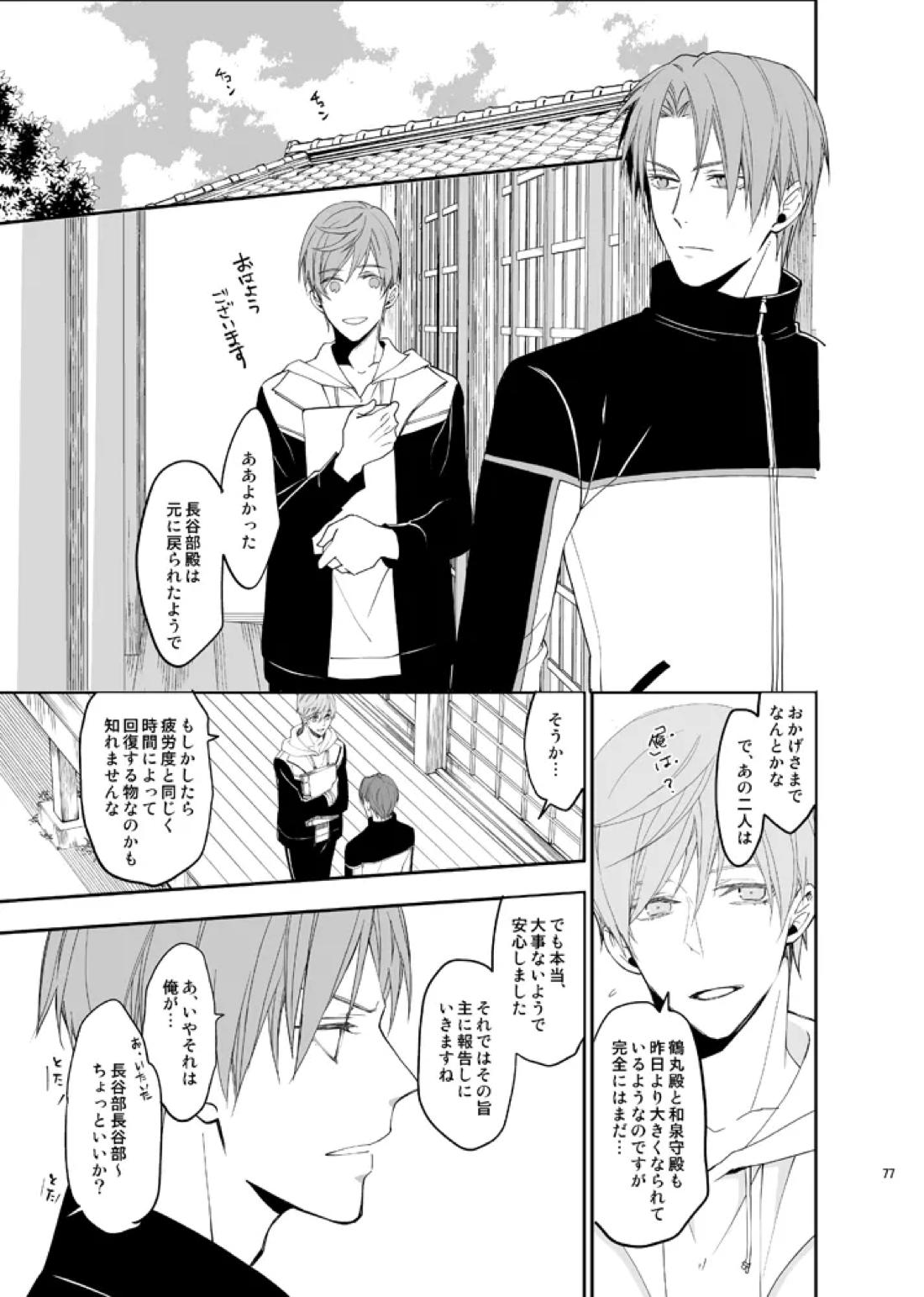 本丸活動記録集 74ページ