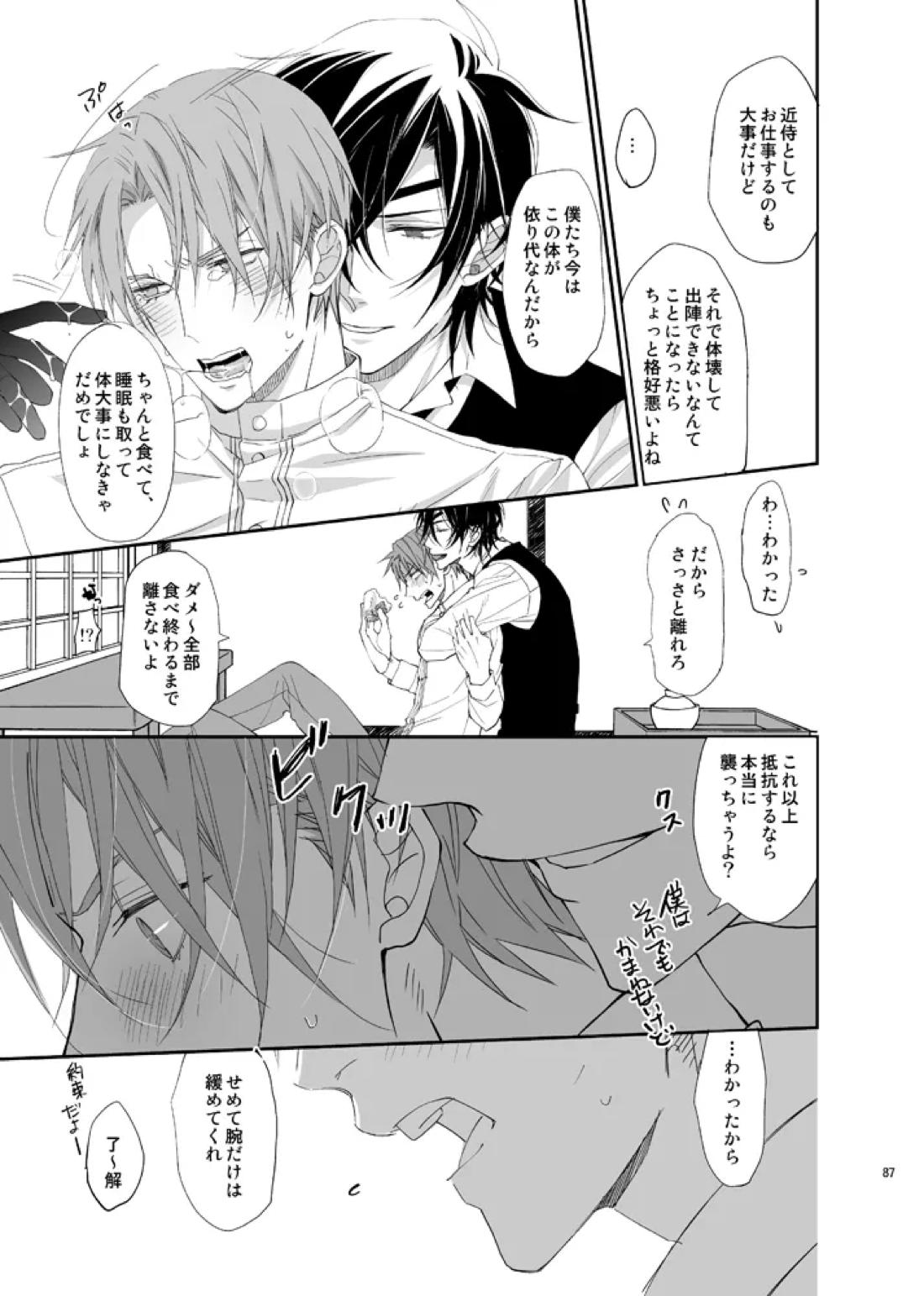 本丸活動記録集 84ページ