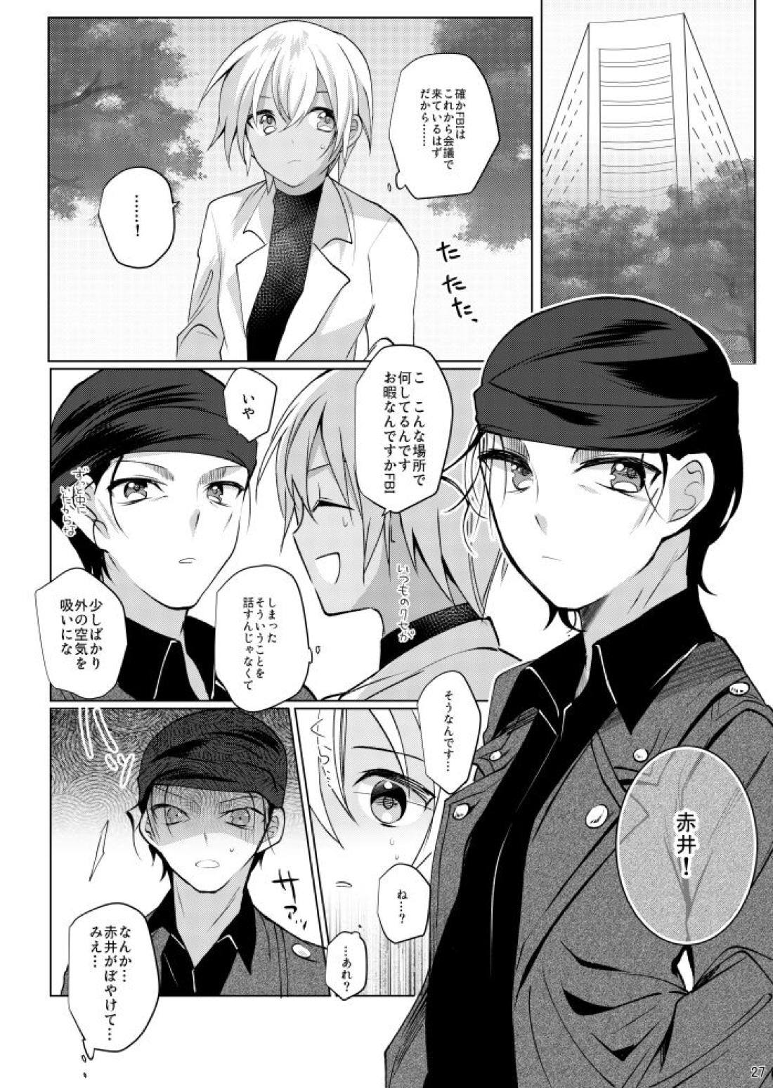 降谷零が赤井秀一に夢中（ころされる） なんてあるわけないだろ！！ 24ページ