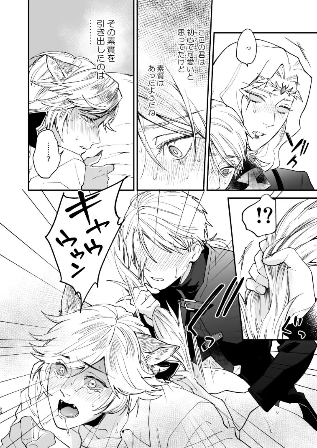 いぬのしつけと乱入者 23ページ