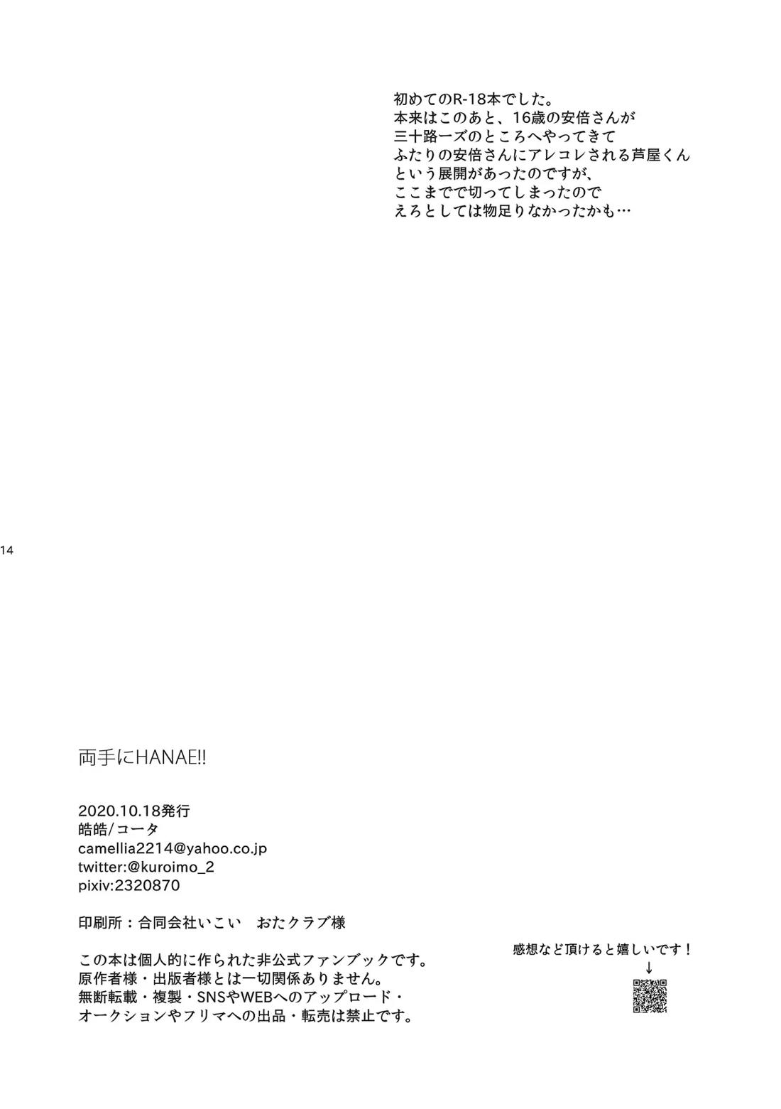 両手にHANAE!! 17ページ