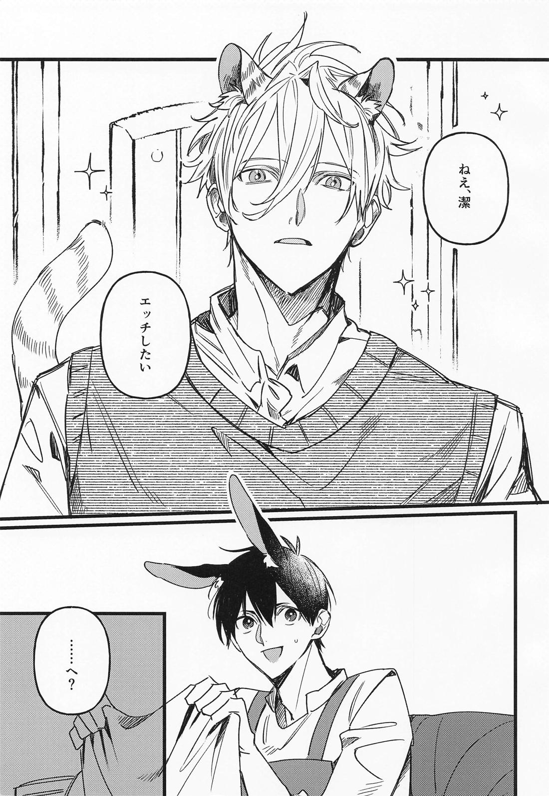 ねことうさぎの交尾事情 2ページ