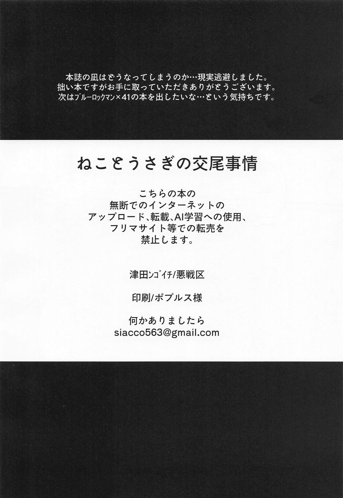 ねことうさぎの交尾事情 21ページ