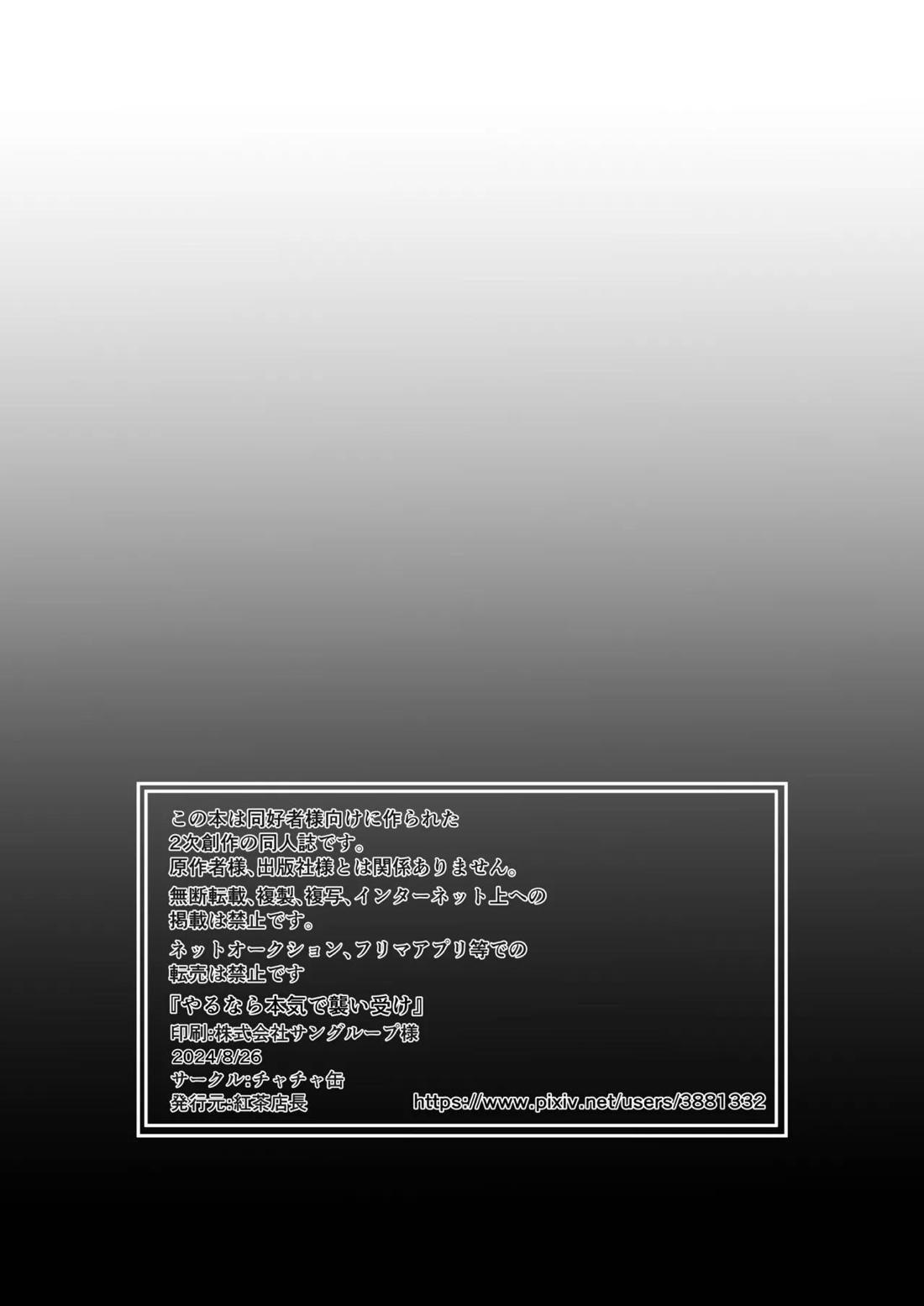 やるなら本気で襲い受け 23ページ