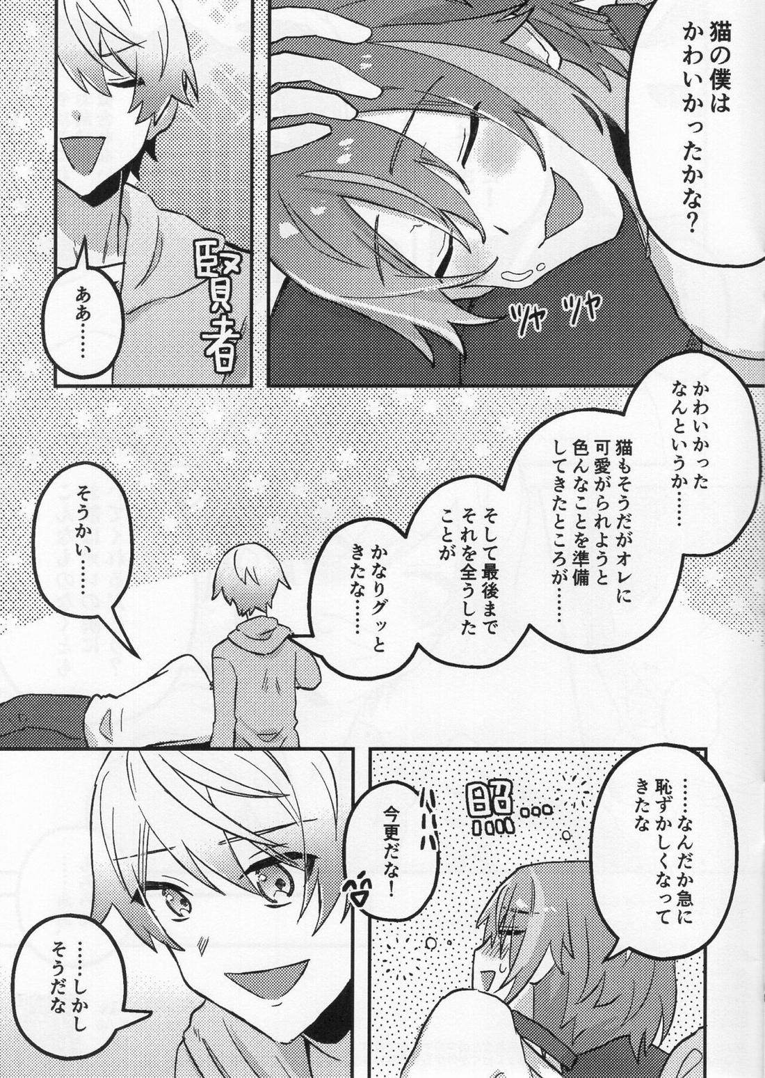 司類がにゃんにゃんする本 15ページ